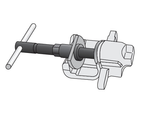 YATO Set di separatori per pinze freno YT-0682 - 18 pezzi, manutenzione rapida e sicura