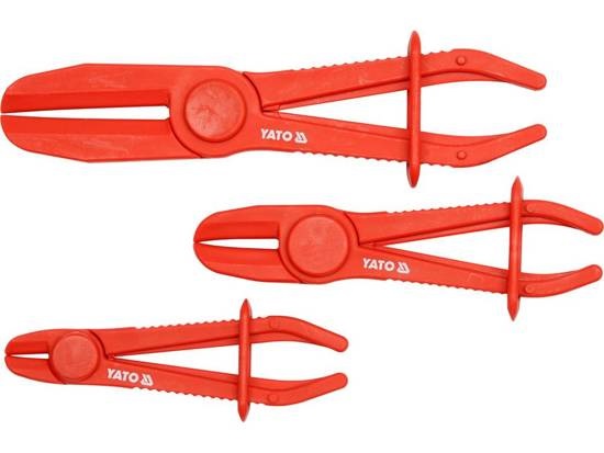 Yato YT-0840 Set di Pinze per Tubo Flessibile - Pinza Bloccaflessibile di Alta Qualità