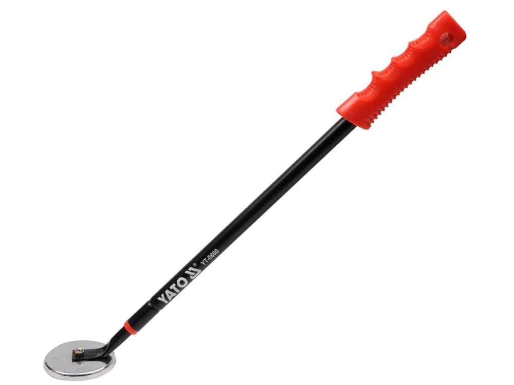 Yato YT-0860 Raccoglitore Magnetico Telescopico 59-99 cm con Impugnatura Morbida - Capacità Fino a 22 kg