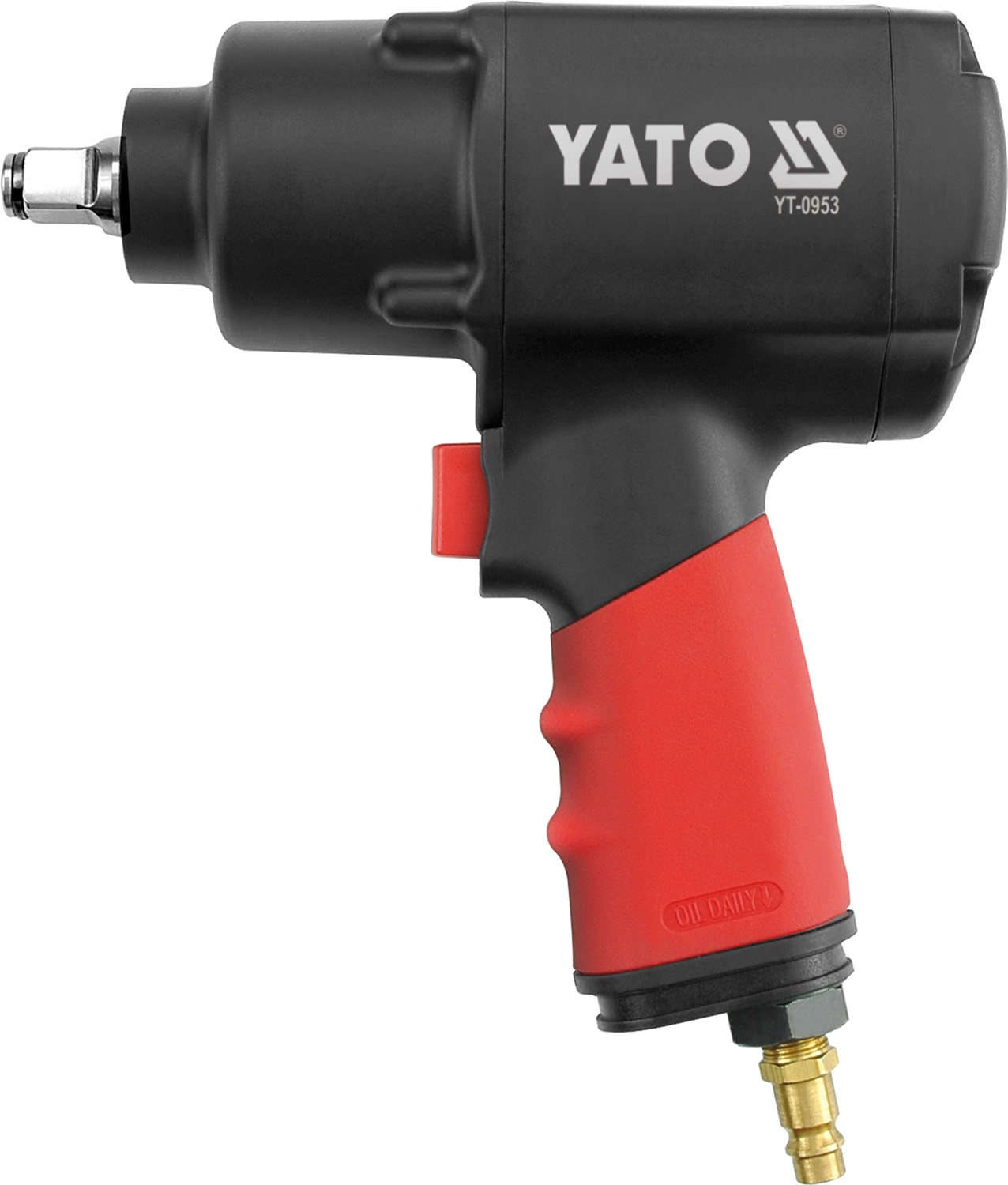 Yato YT-0953 avvitatore a batteria 1356 Nm Nero, Rosso