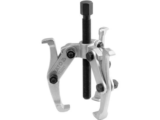 YATO Estrattore a tre bracci YT-2521 150mm 5t in acciaio resistente per rimozione sicura di cuscinetti e ingranaggi