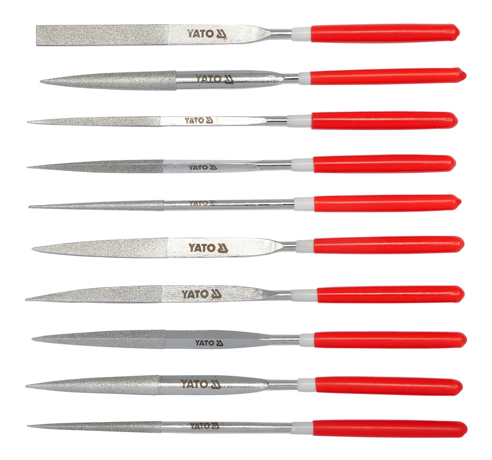 Yato YT-6151 Set di Lime - Serie di Lime per Varie Applicazioni
