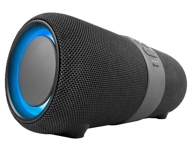 Tracer SPLASH XXL Altoparlante Stereo Portatile Nero 30W con Retroilluminazione LED