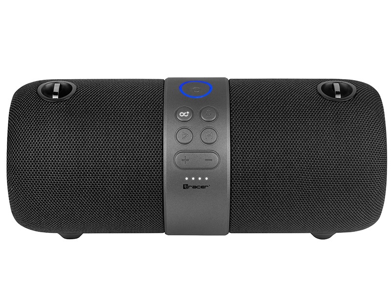 Tracer SPLASH XXL Altoparlante Stereo Portatile Nero 30W con Retroilluminazione LED