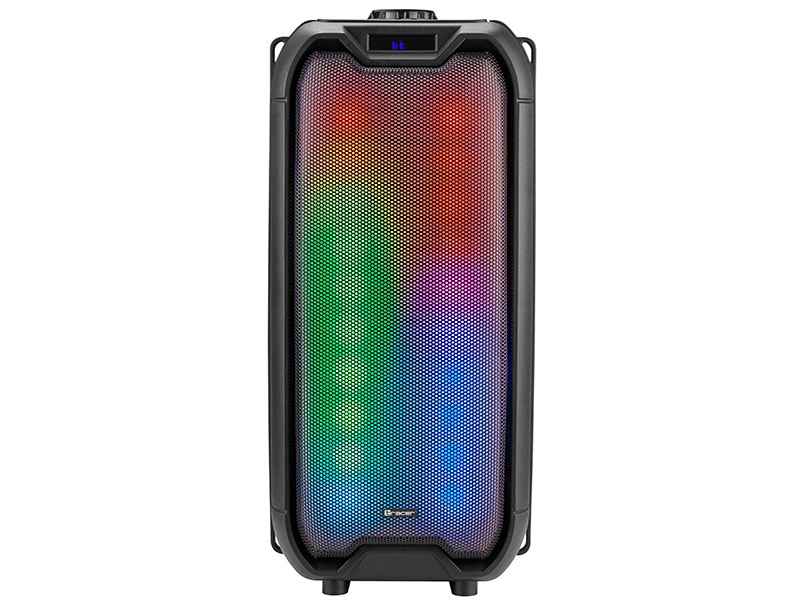 Tracer Altoparlante Portatile Tower LED RGB 16W con Bluetooth e Microfono