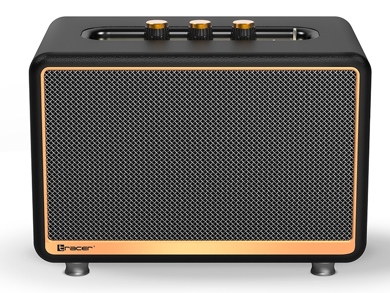 Tracer Altoparlante M30 TWS Bluetooth Portatile 30W Nero e Oro - Qualità Audio Eccellente