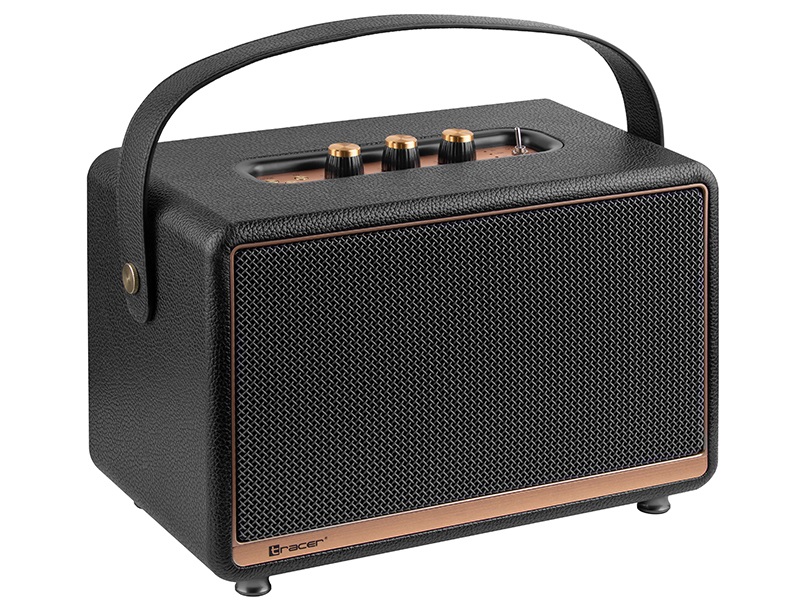 Tracer M45 TWS Altoparlante Bluetooth Portatile 45W Nero con Controllo a Rotazione