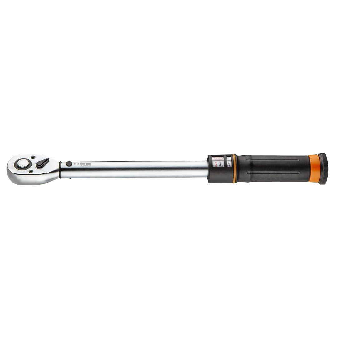 NEO TOOLS Chiave Dinamometrica 3/8 con Precisione /- 3%, Cricchetto Reversibile 45 Denti, Indicatore Meccanico, Acciaio CrV - Disponibile in 2 Dimensioni
