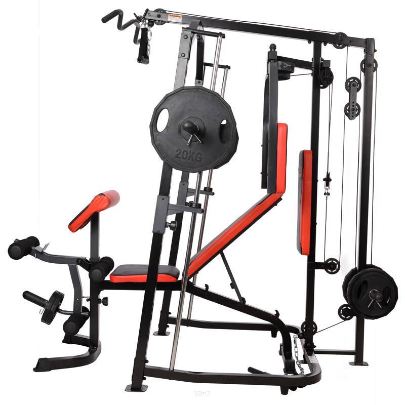 HMS Fitness Atlas X1 ABS, Indietro, Bicipiti, Petto, Quadricipiti, Trapezius, Tricipiti