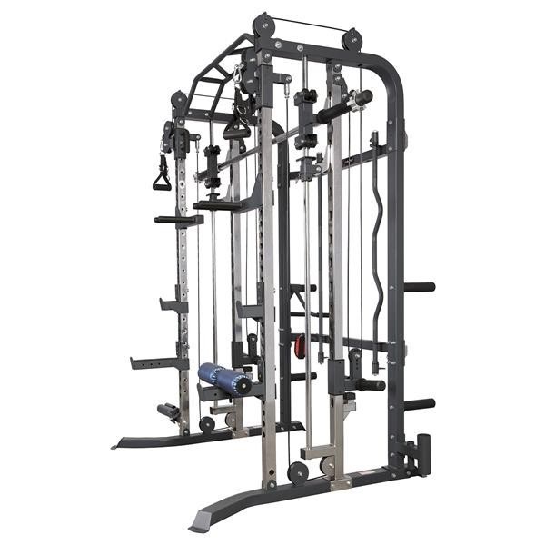 HMS Fitness Cyklop 1 - Stazione di Allenamento Multifunzionale per ABS, Schiena, Bicipiti, Petto, Spalle e Tricipiti