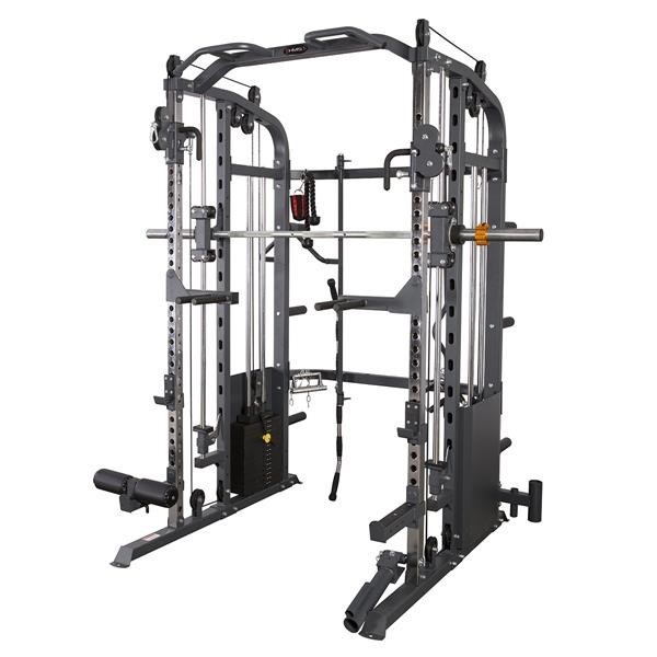 HMS Premium Cyklop 2 - Stazione Fitness Multifunzione Semi-Professionale per Allenamento Completo e Sicuro