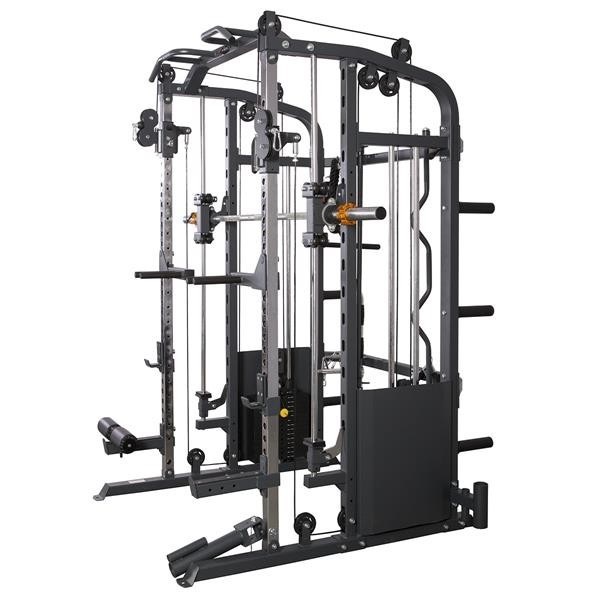 HMS Premium Cyklop 2 - Stazione Fitness Multifunzione Semi-Professionale per Allenamento Completo e Sicuro