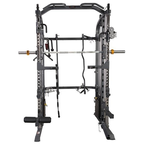 HMS Premium Cyklop 2 - Stazione Fitness Multifunzione Semi-Professionale per Allenamento Completo e Sicuro