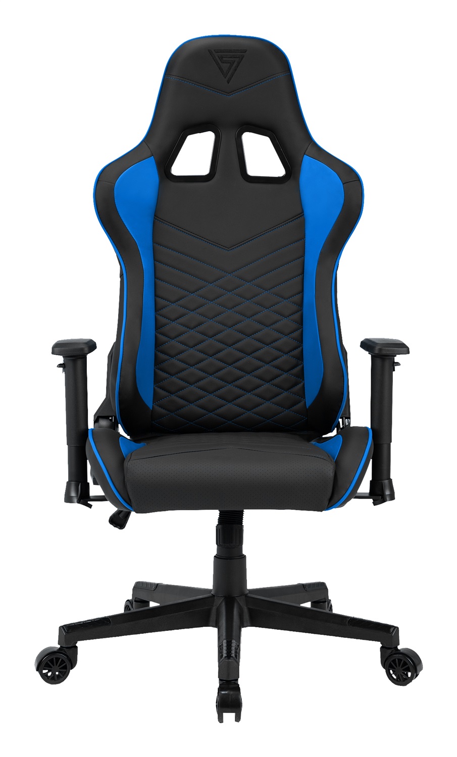 SENSE7 Fotel Poltrona per gaming Seduta a dondolo (culla) Nero, Blu