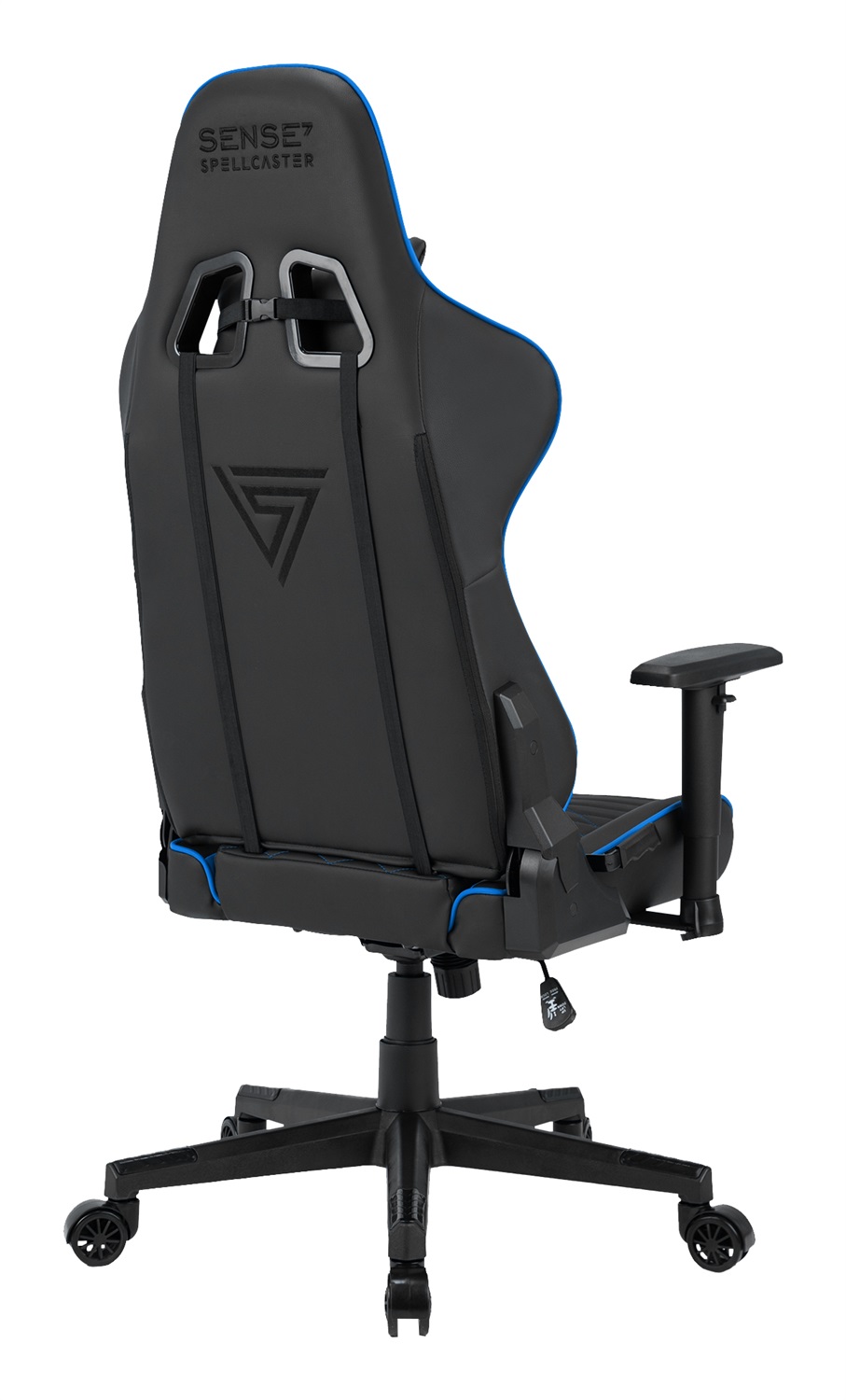 SENSE7 Fotel Poltrona per gaming Seduta a dondolo (culla) Nero, Blu
