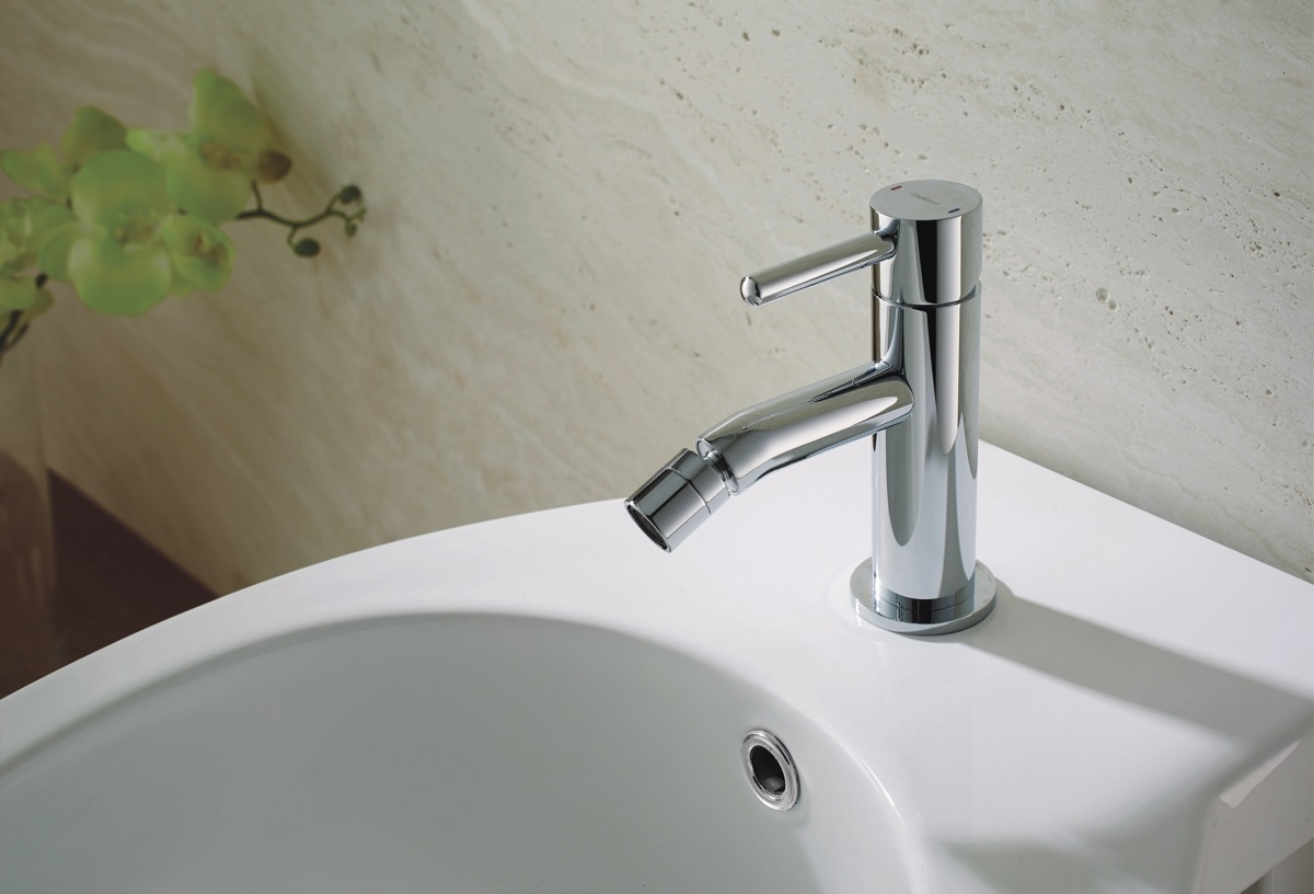 OMNIRES Y Rubinetto per Bidet Cromo Y1220CR con Getto Comfort e Aeratore Sferico