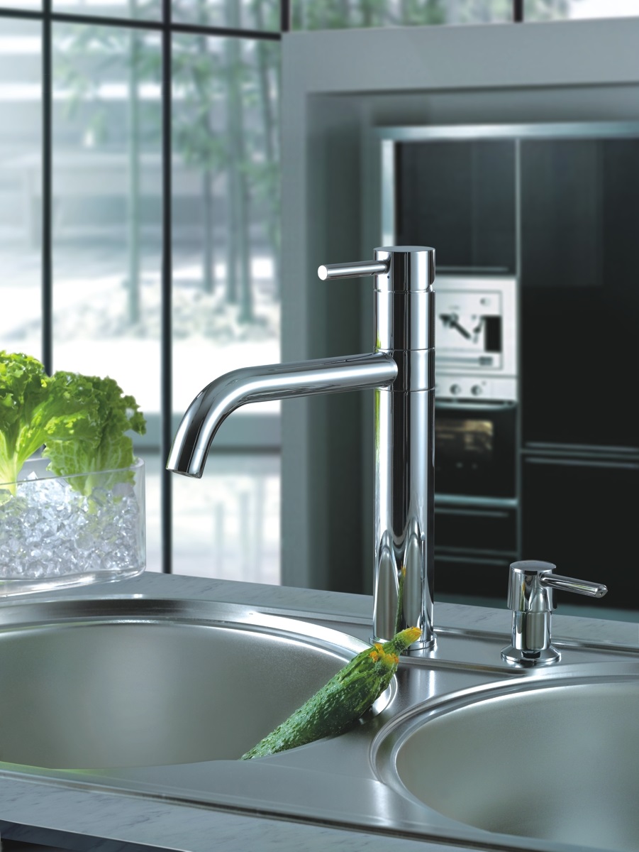 Omnires Y Rubinetto Lavabo Cromo - Miscelatore con Getto Comfort e Risparmio Idrico