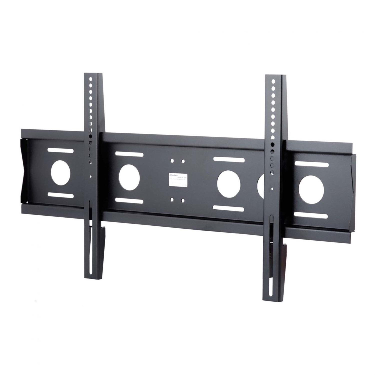 Edbak TWB1 Supporto TV a muro fisso per TV da 50' a 86', Capacità 80 kg, Colore Nero