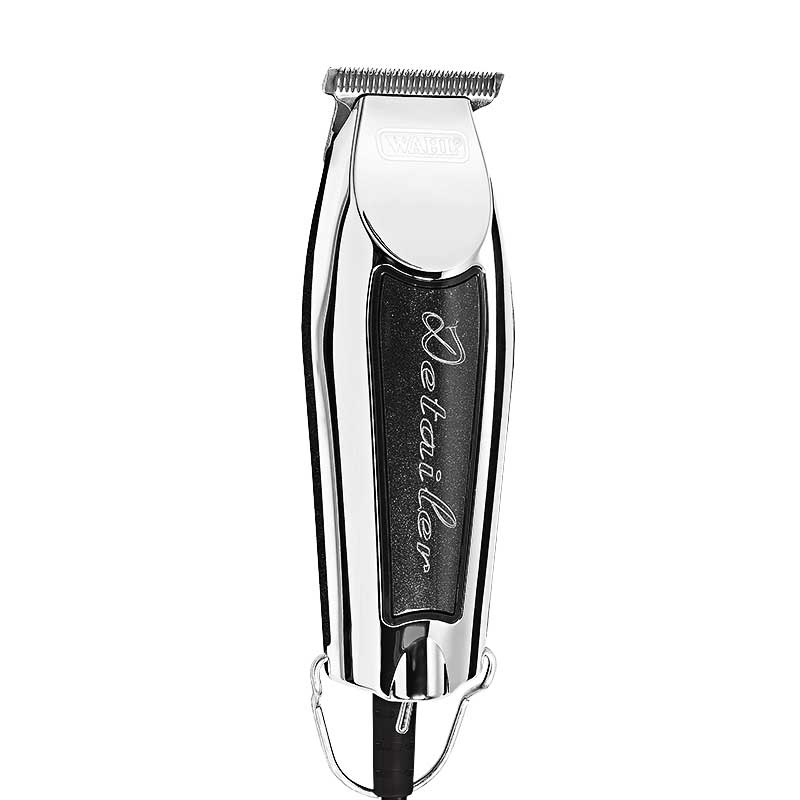 Wahl Detailer - Tosatrice Professionale per Capelli con Rifinitura di Precisione, Motore Potente e Lame T-Blade Cromate