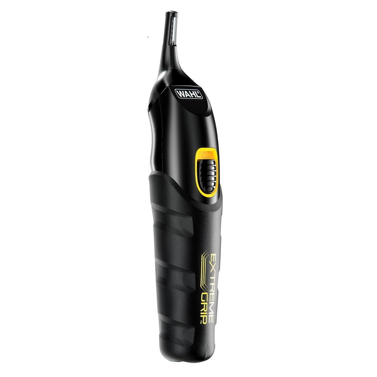 Wahl Extreme Grip Advanced Multigroomer Nero - 240 Minuti di Autonomia, Tagliapeli da Naso, Tagliabarba, Testine Intercambiabili
