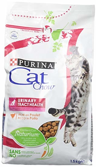 Purina Cat Chow Urinary Tract Health Cibo Secco per Gatti Adulto Ricco di Pollo - 1,5 kg