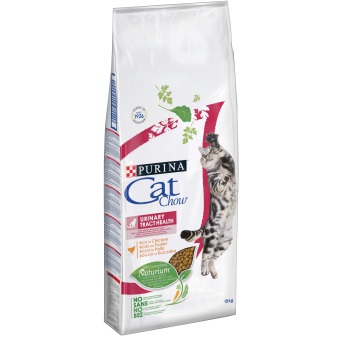PURINA Cat Chow Cibo Secco per Gatti Adulto 15 kg - Ricco in Pollo e Salute delle Vie Urinarie