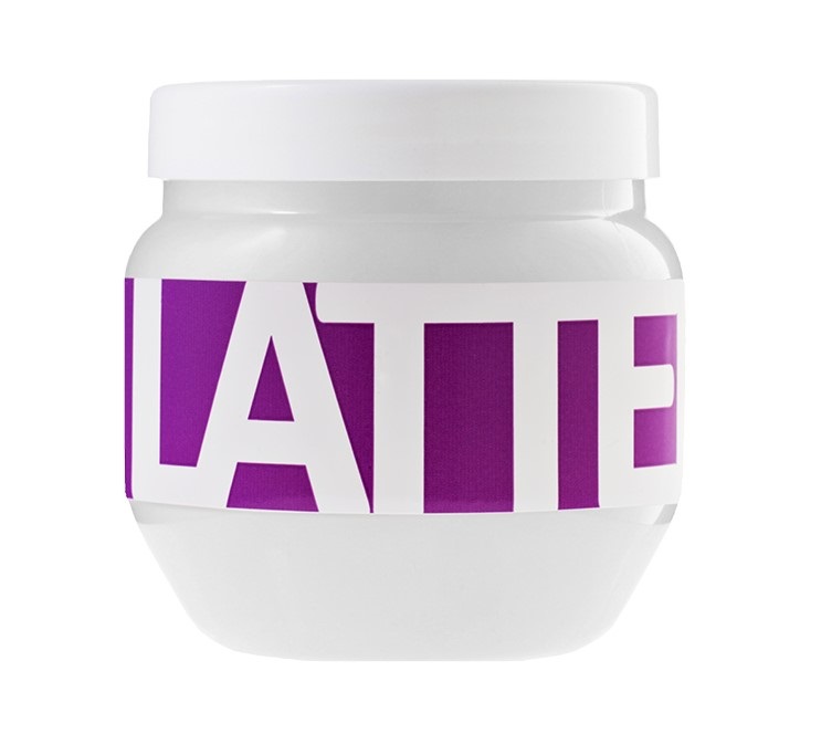 Kallos Latte Hair Mask 800ml - Maschera per capelli danneggiati chimicamente con estratto di proteine del latte