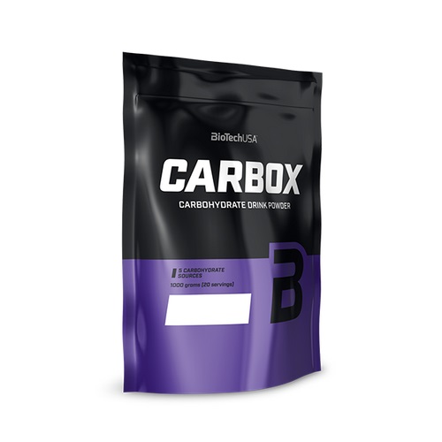 BioTechUSA Carbox Bevanda Sportiva in Polvere 1000 g - Gusto Arancia, Complesso di Carboidrati per Energetico Pre, Intra e Post Allenamento