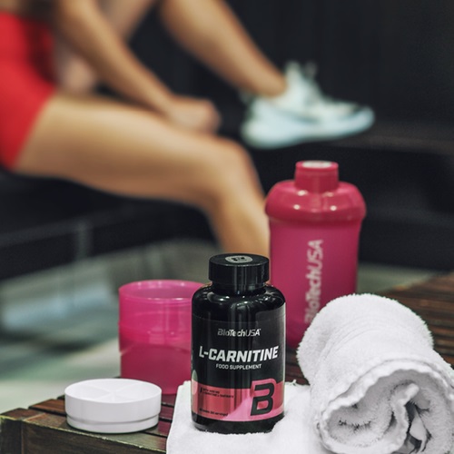 BioTechUSA L-Carnitine 1000 mg - 30 Compresse di L-Carnitina L-Tartrato, Senza Glutine e Lattosio, Supporto Metabolico per Atleti