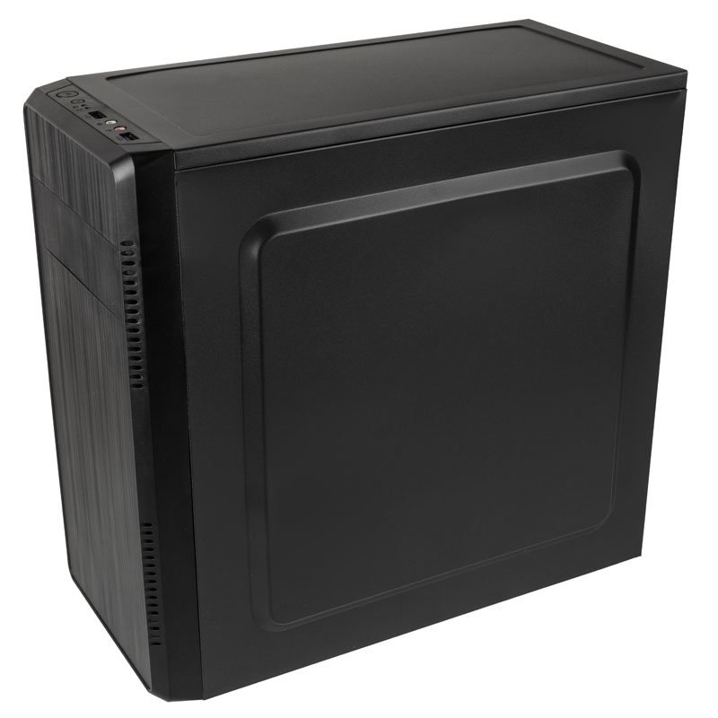Kolink KLM-003 Case Mini Tower Nero - Supporto Mini-ITX/mATX, Plastica e Acciaio inox