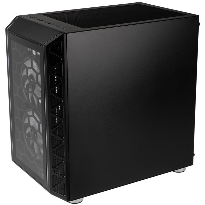 Kolink Citadel Glass SE ARGB Micro Tower Nero - Case per PC con Vetro Temperato, Supporto Micro ATX e Mini-ITX, Illuminazione RGB