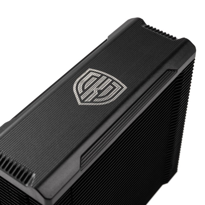 Kolink Umbra EX180 Black Edition Raffreddatore Ibrido 12 cm con Ventola PWM, Fino a 180 W TDP, Compatibile Intel e AMD