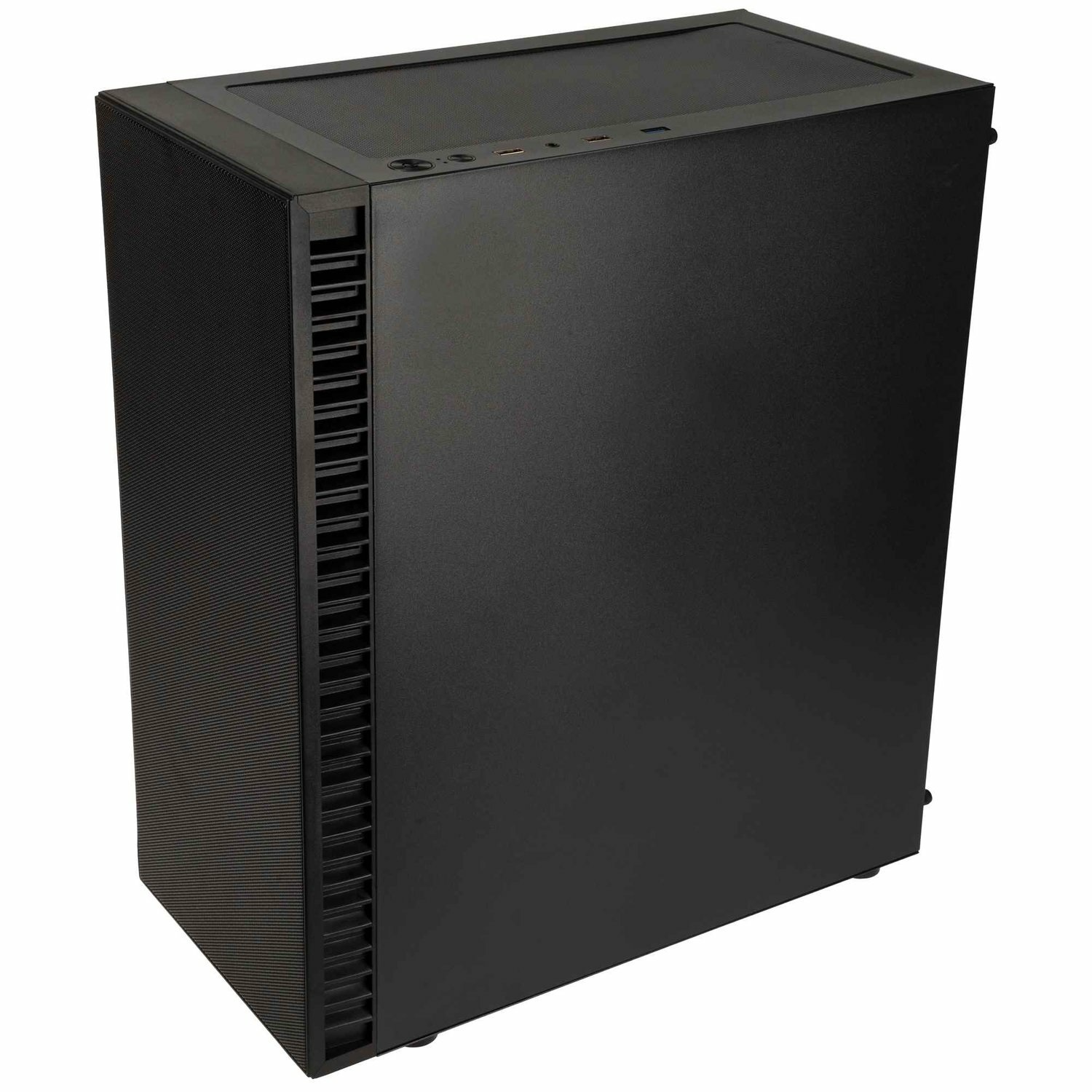 Kolink Observatory HF Mesh ARGB Case Midi Tower Nero - Acciaio, Vetro Temperato, Compatibile con Mini-ITX/Micro-ATX/ATX, Sei Ventole ARGB