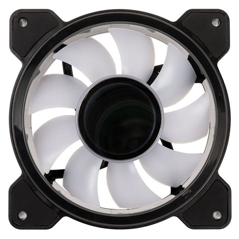 Kolink Umbra Void Pro Ventilatore ARGB PWM 120mm Nero - 1500 Giri/min, 19,6 dB, Flusso Aria 41 pdc/min
