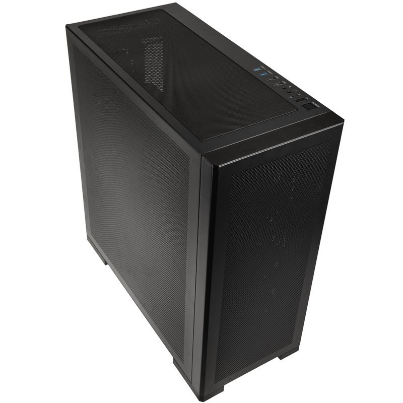 Kolink Unity Meshbay Performance Midi Tower Case Nero - Supporto ATX, 3 Ventole PWM 120mm, Spazio GPU fino a 400mm