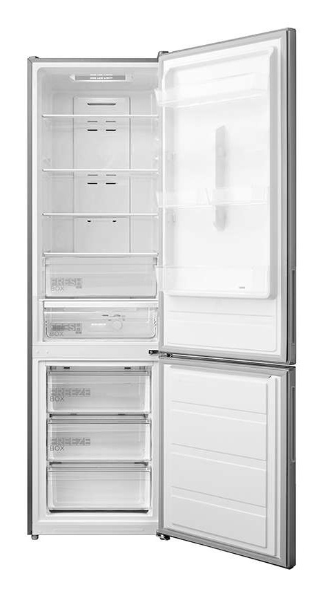 Midea Frigorifero Combinato 330L No Frost Classe E Acciaio Inox MDRB489FGE02OE
