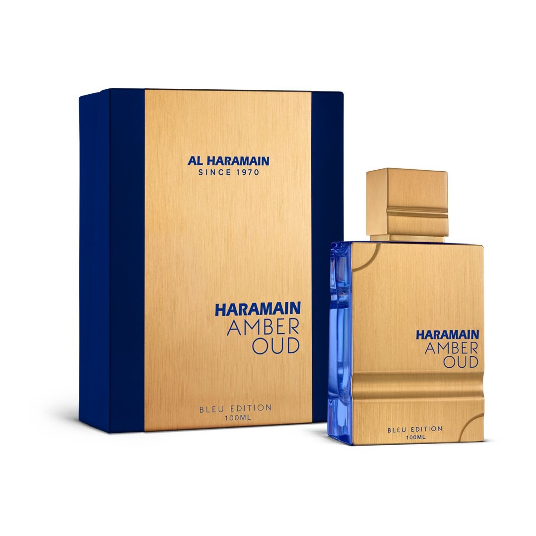 Al Haramain Amber Oud Bleu Edition Eau de Parfum Unisex 100 ml - Fragranza Agrumata-Legnosa con Note di Limone, Pompelmo e Gelsomino