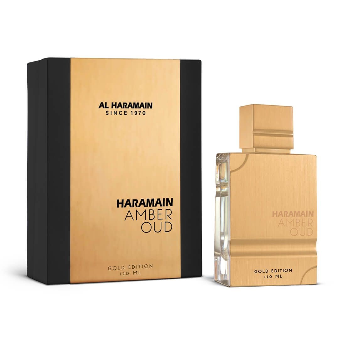 Al Haramain Amber Oud Gold Edition Eau de Parfum Unisex 120 ml - Fragranza Sensuale con Bergamotto, Melone e Vaniglia