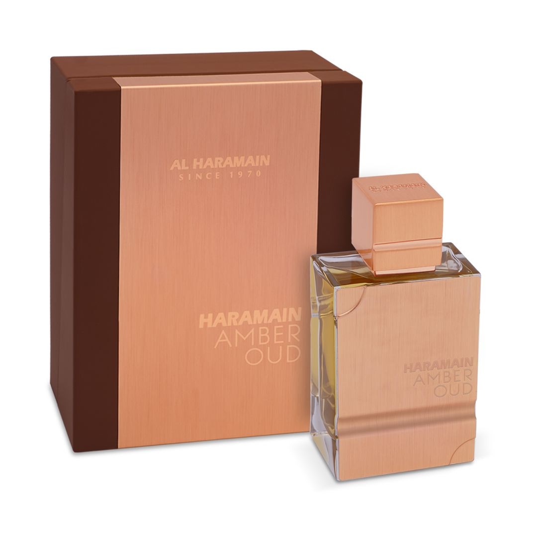 Al Haramain Amber Oud Eau de Parfum Unisex 60 ml - Fragranza Legnosa con Note Fresche e Fruttate