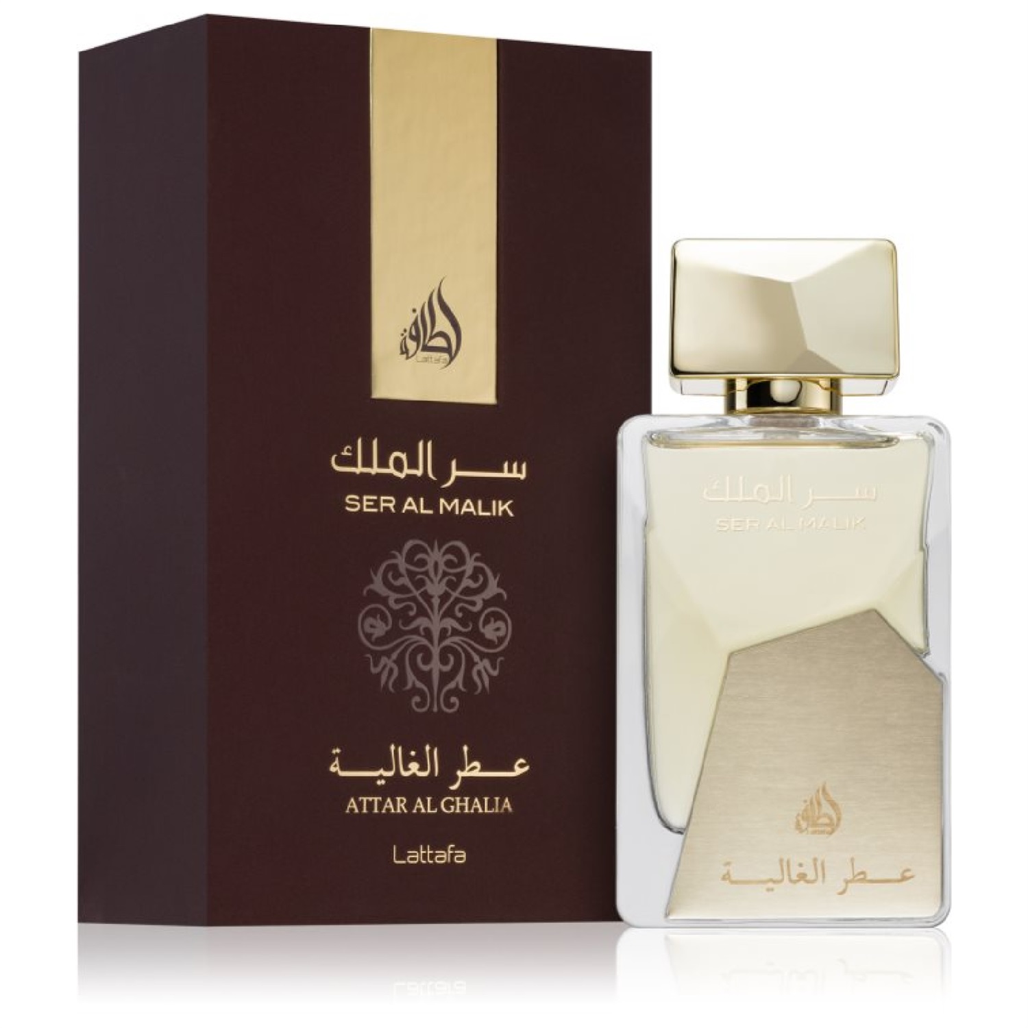 Lattafa Ser Al Malik - Eau de Parfum Unisex 100 ml con Note di Limone, Zafferano e Rose