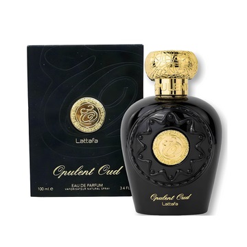 Lattafa Opulent Oud Eau de Parfum Unisex 100 ml - Fragranza Dolce e Speziata con Note di Oud
