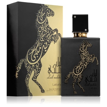 Lattafa Lail Maleki Eau de Parfum Unisex 100 ml - Profumo Orientale con Note di Aldeidi, Ananas e Cannella