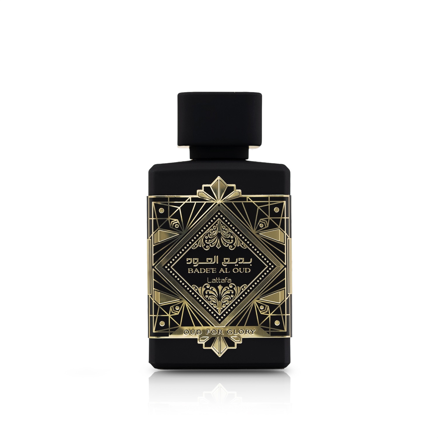 Lattafa Bade'e Al Oud Oud For Glory - Eau de Parfum Unisex 100 ml con Note di Pera, Pepe Rosa e Ribes Nero