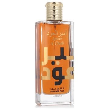 Lattafa Ameer Al Oudh Intense Oud Eau de Parfum Unisex 100 ml - Fragranza Orientale con Note di Oud, Vaniglia e Legno