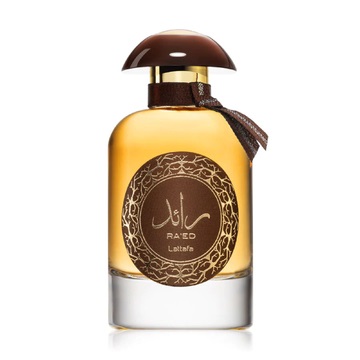 Lattafa Ra'ed Oud Eau de Parfum Unisex 100 ml - Fragranza con Note di Zafferano, Bergamotto e Lavanda