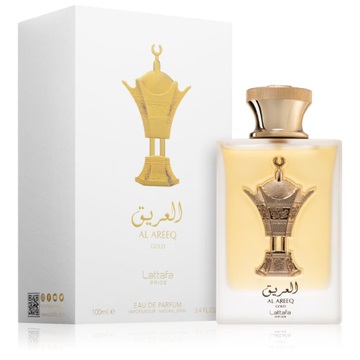 Lattafa Pride Al Areeq Gold Eau de Parfum Unisex 100 ml - Profumo Intenso con Note di Spezie e Legno