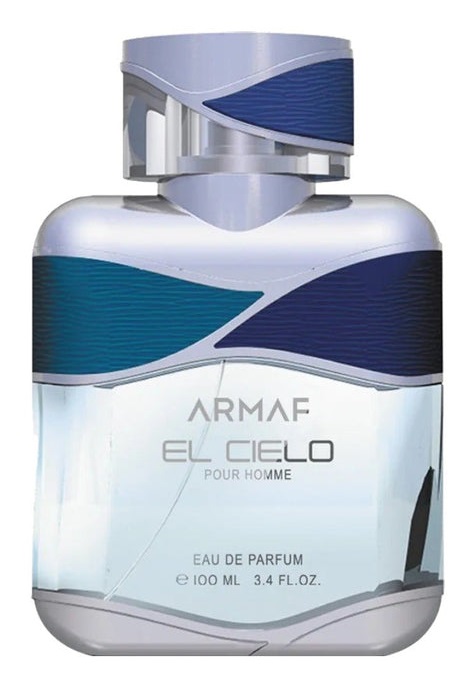 ARMAF El Cielo Eau de Parfum 100 ml Uomo - Fragranza Aromatica Agrumata con Note di Melone, Mela e Bergamotto