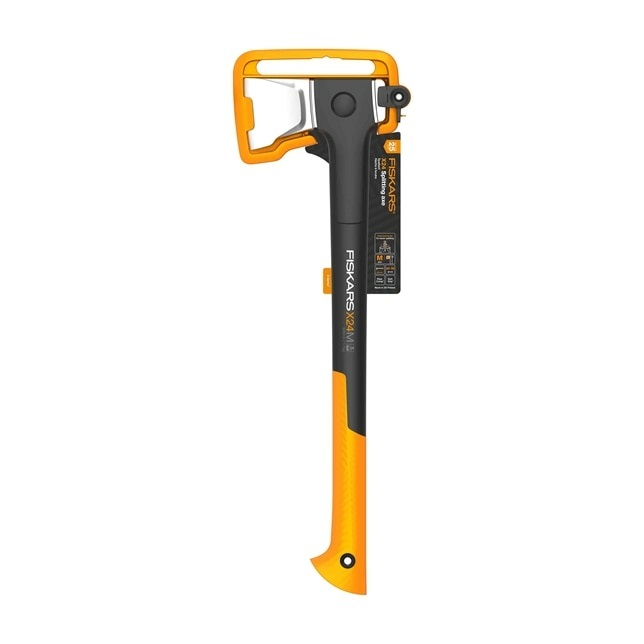 Fiskars Ascia da Spacco X-Series X24 - Lunghezza 60 cm, Lama M, Manico in Plastica