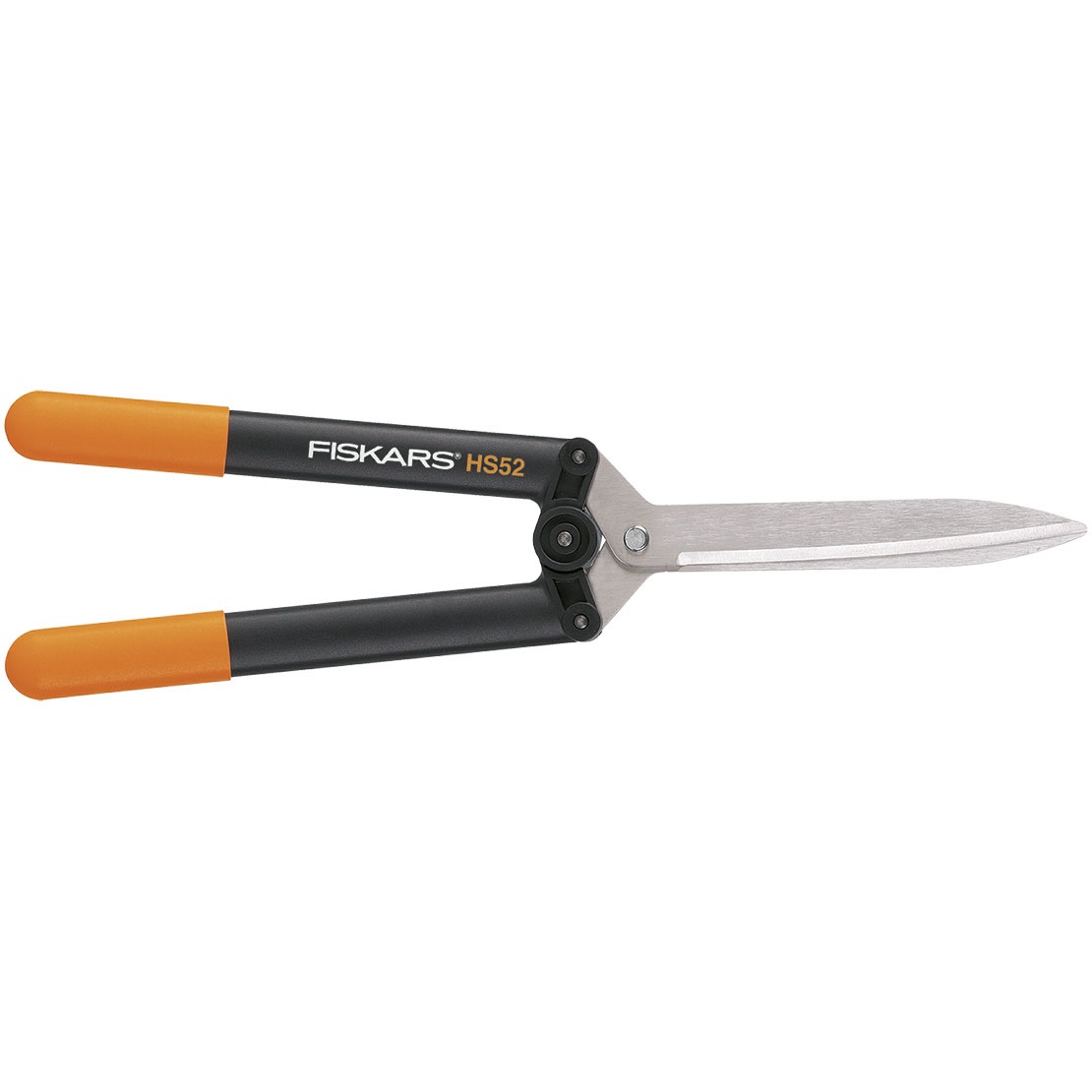Fiskars GG114750 Cesoie per siepi Arancio/Nero - Cesoie a cremagliera per potare e modellare siepi, adatte per destrimani e mancini