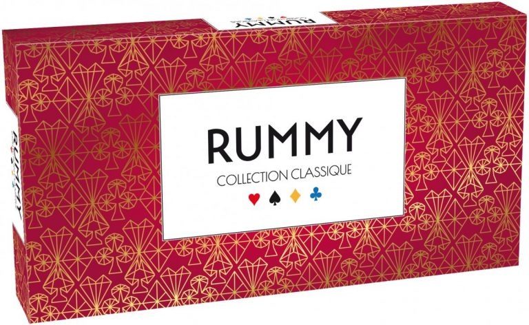 Tactic Rummy - Gioco da Tavolo per 2-4 Giocatori, Durata 30 Minuti, Contenuto: 106 Tessere e 4 Cavalletti, Regole Multilingue, Età 10